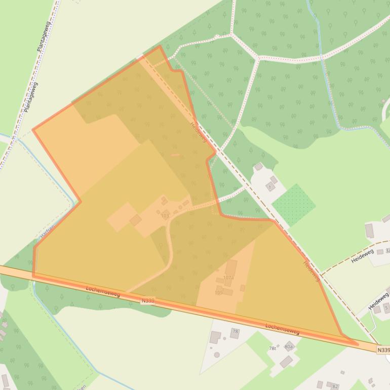 Kaart van postcodegebied 7217RA.