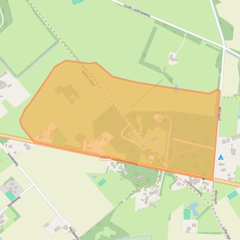 Kaart van postcodegebied 7217RB.