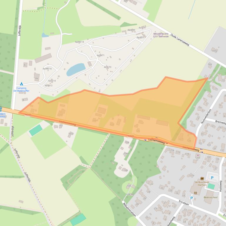 Kaart van postcodegebied 7217RC.