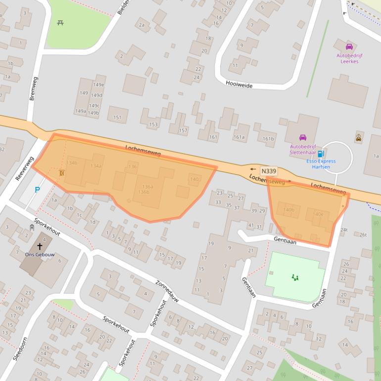 Kaart van postcodegebied 7217RL.