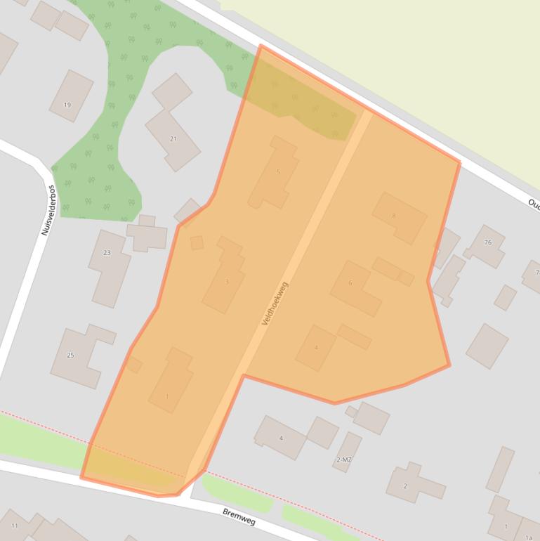 Kaart van postcodegebied 7217RS.