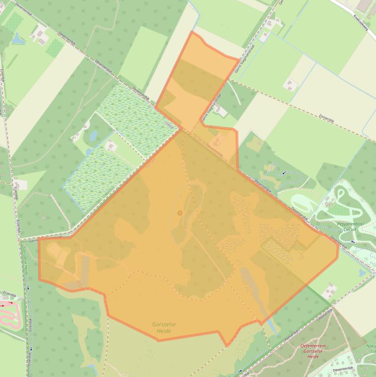 Kaart van postcodegebied 7217SB.