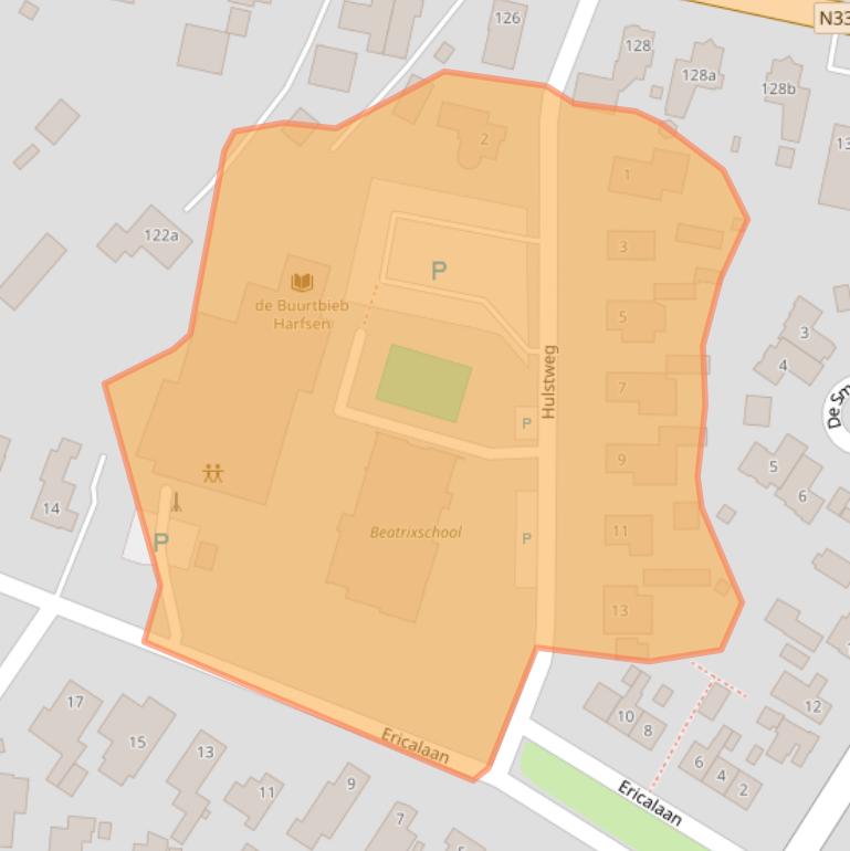 Kaart van postcodegebied 7217SZ.