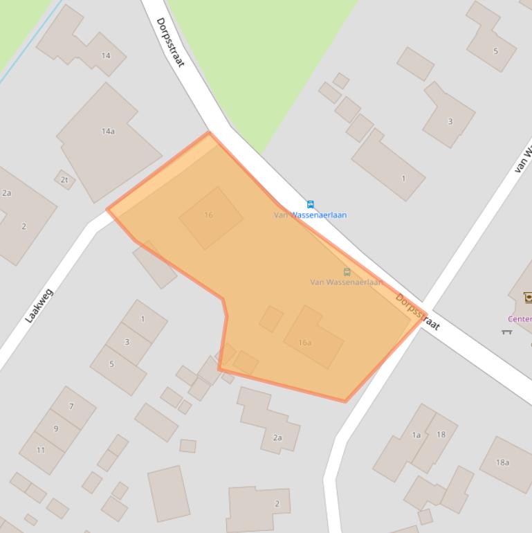 Kaart van postcodegebied 7218AE.