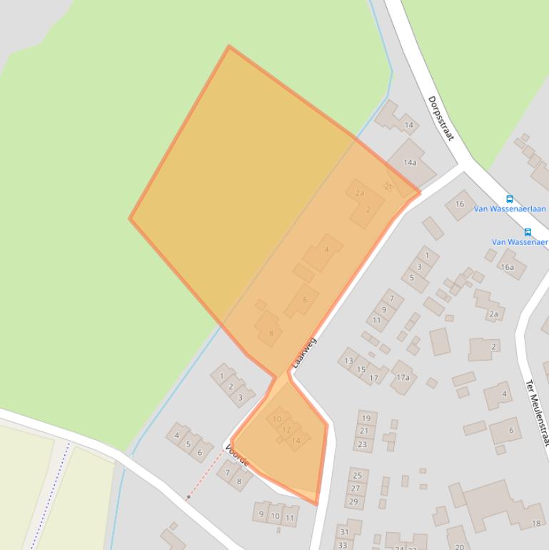 Kaart van postcodegebied 7218AN.