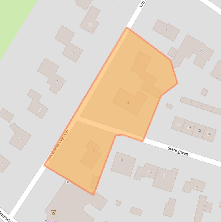 Kaart van postcodegebied 7218AV.