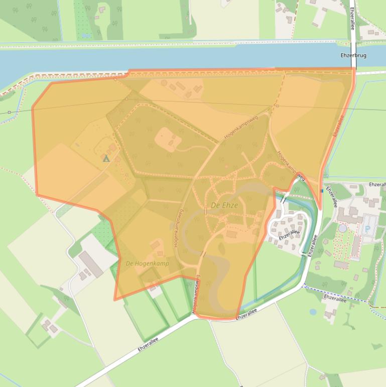 Kaart van postcodegebied 7218BT.