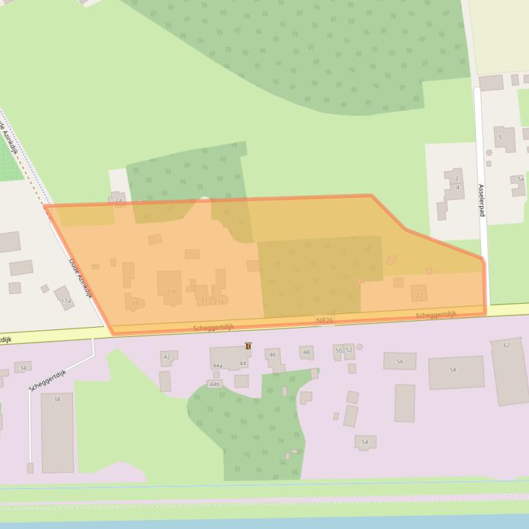 Kaart van postcodegebied 7218MV.