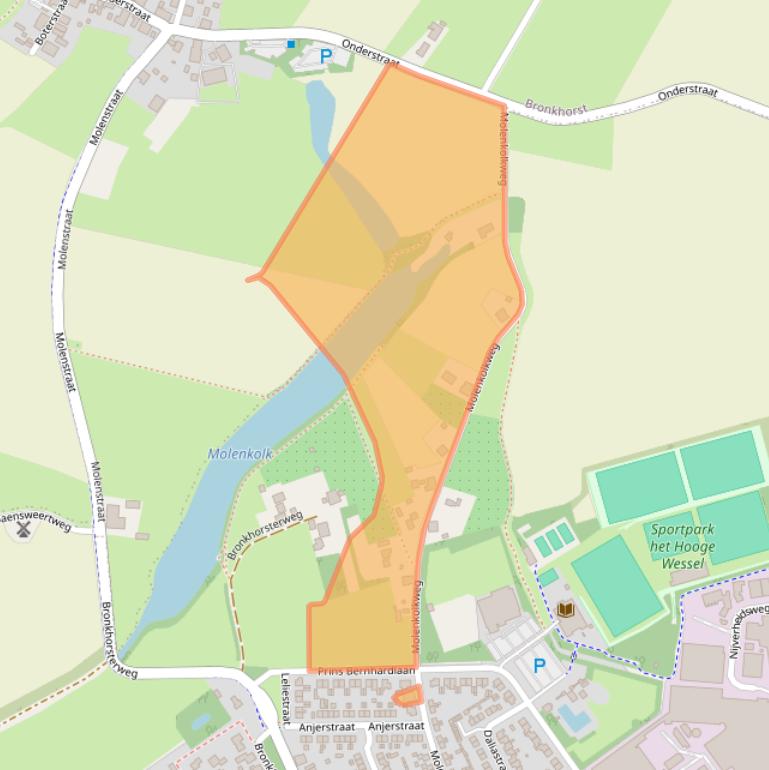 Kaart van postcodegebied 7221AH.