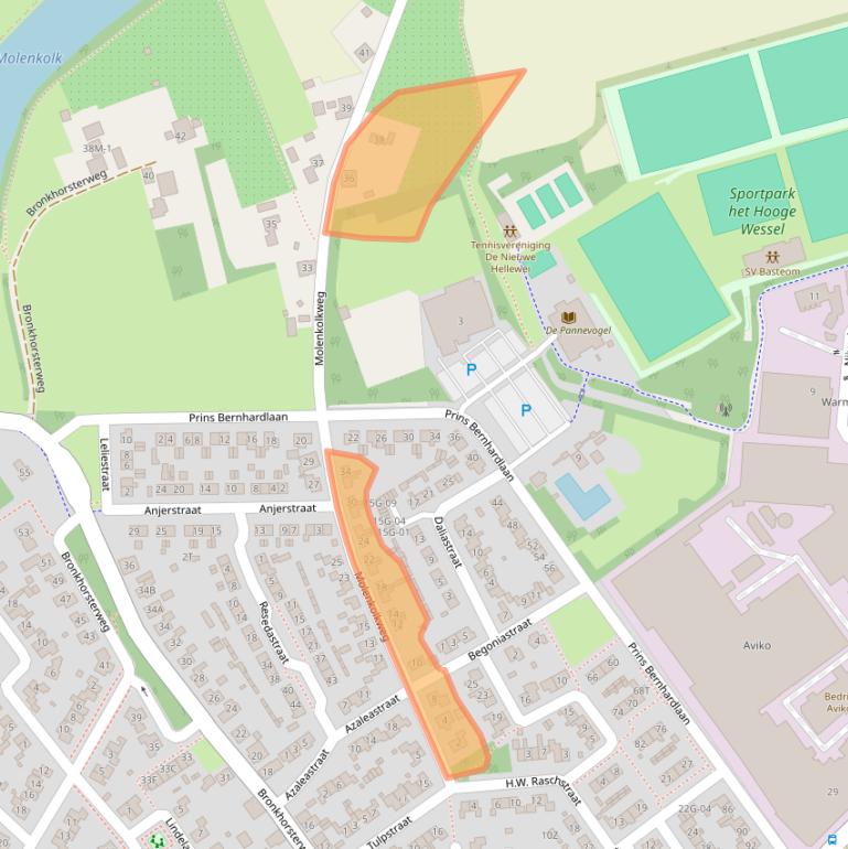 Kaart van postcodegebied 7221AJ.