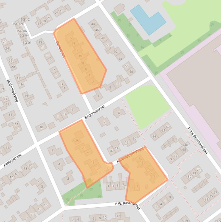 Kaart van postcodegebied 7221AN.