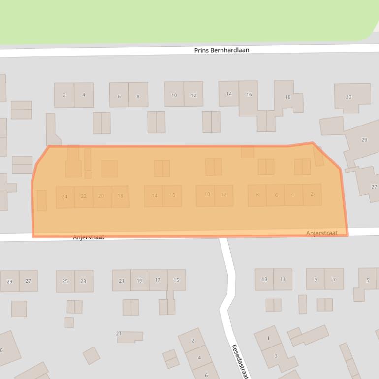 Kaart van postcodegebied 7221AS.