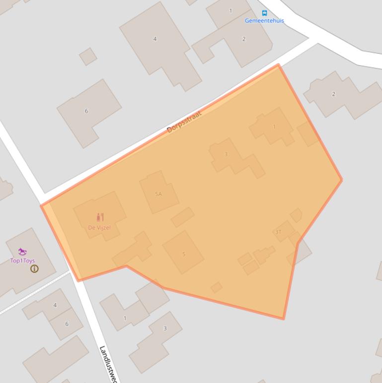 Kaart van postcodegebied 7221BM.