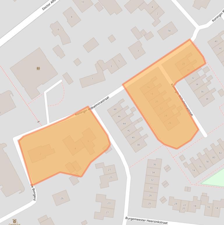 Kaart van postcodegebied 7221CG.