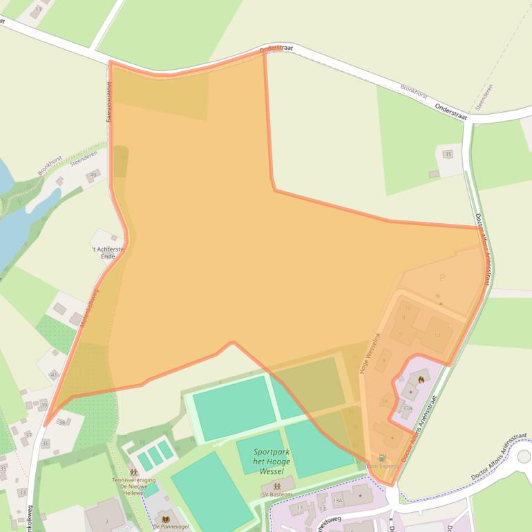 Kaart van postcodegebied 7221CJ.