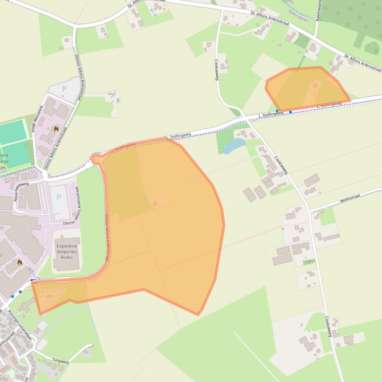 Kaart van postcodegebied 7221CP.