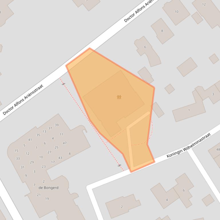 Kaart van postcodegebied 7221CZ.