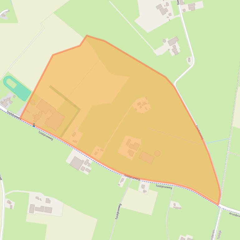 Kaart van postcodegebied 7221DB.