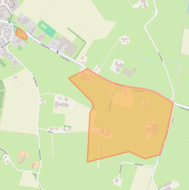 Kaart van postcodegebied 7221DD.