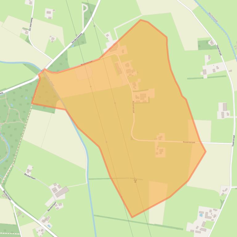 Kaart van postcodegebied 7223KA.