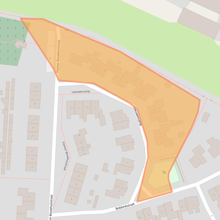 Kaart van postcodegebied 7223LV.