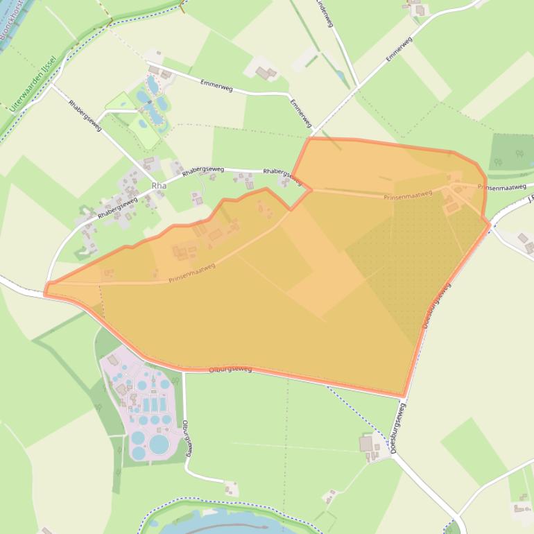 Kaart van postcodegebied 7224NE.