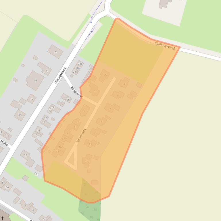 Kaart van postcodegebied 7225NE.