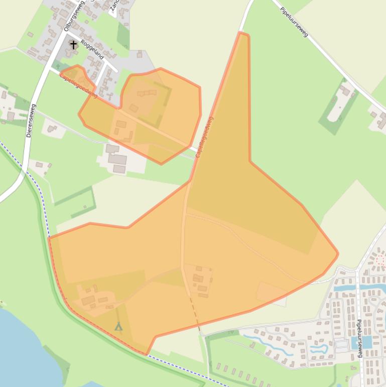 Kaart van postcodegebied 7225NG.