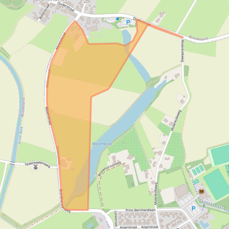 Kaart van postcodegebied 7226LA.