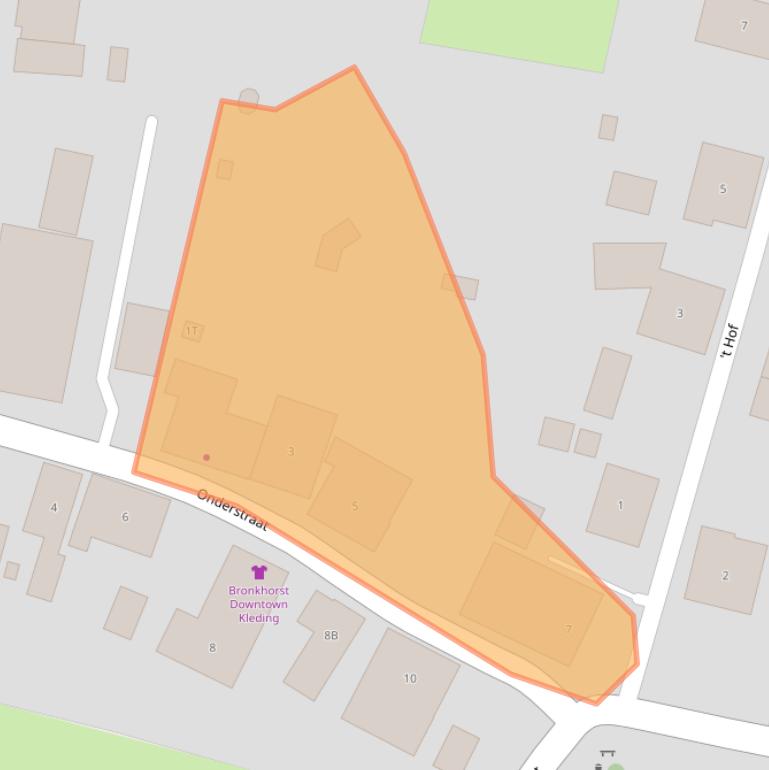 Kaart van postcodegebied 7226LB.