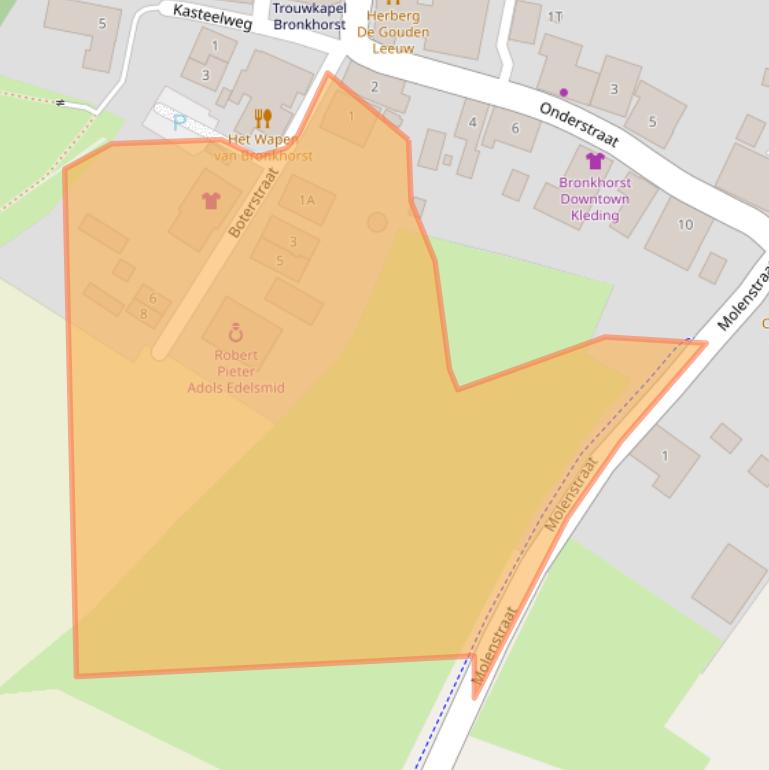 Kaart van postcodegebied 7226LH.