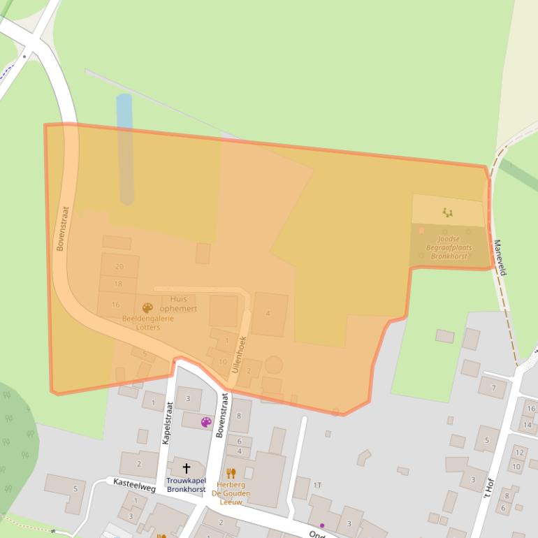 Kaart van postcodegebied 7226LN.