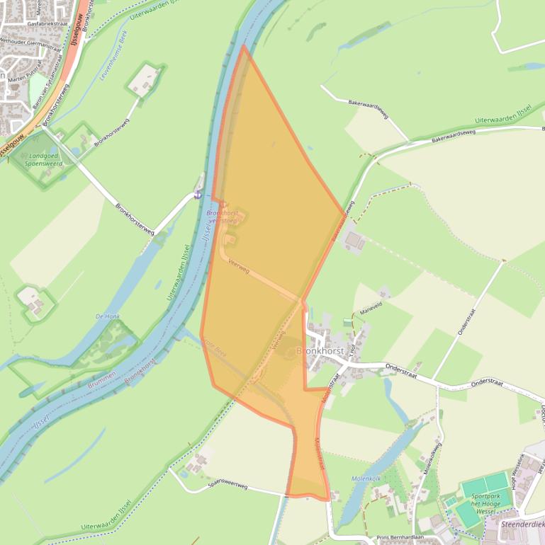 Kaart van postcodegebied 7226LP.