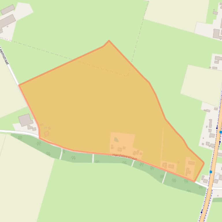 Kaart van postcodegebied 7227NN.