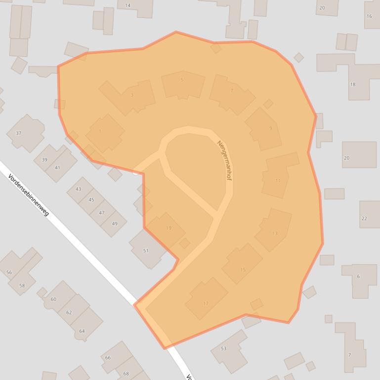 Kaart van postcodegebied 7231BP.