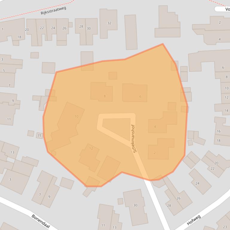 Kaart van postcodegebied 7231BR.