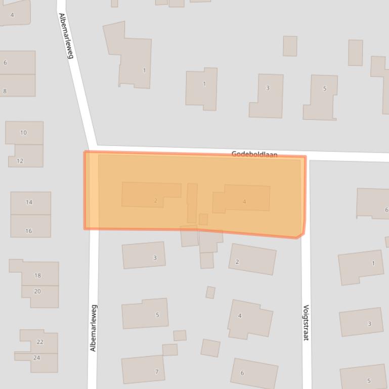 Kaart van postcodegebied 7231CG.