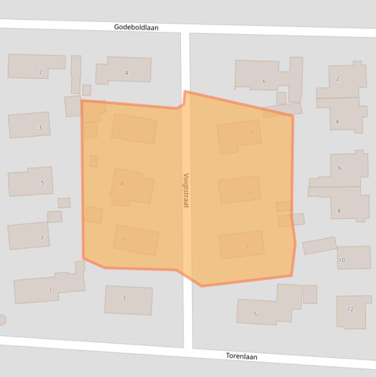 Kaart van postcodegebied 7231CJ.