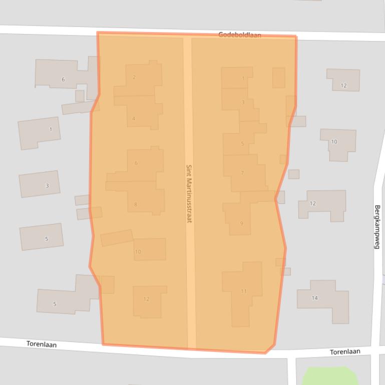 Kaart van postcodegebied 7231CK.