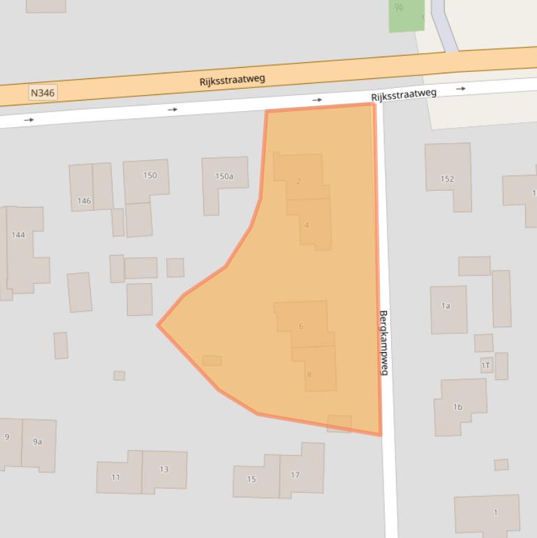 Kaart van postcodegebied 7231CM.