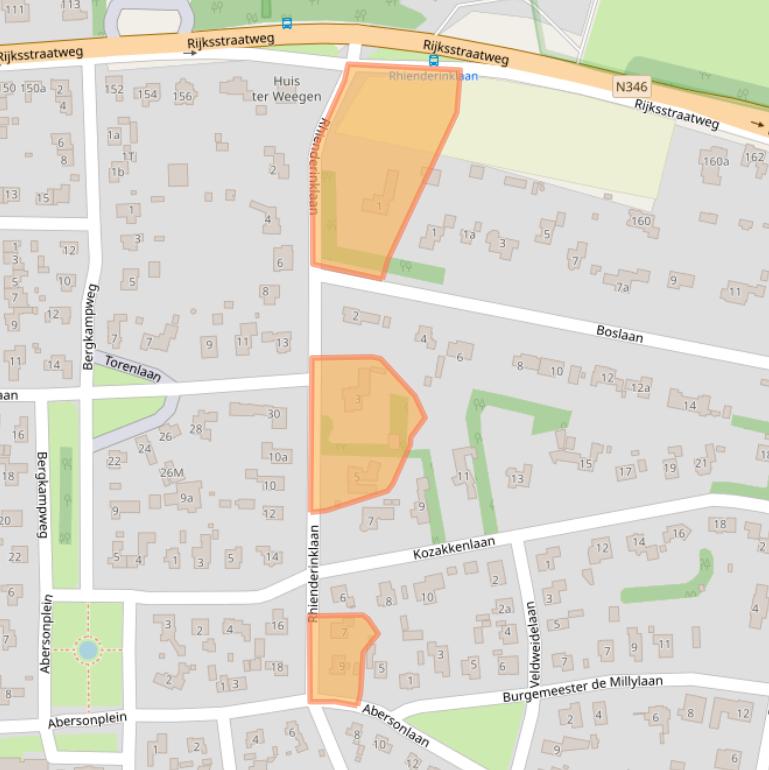 Kaart van postcodegebied 7231DA.