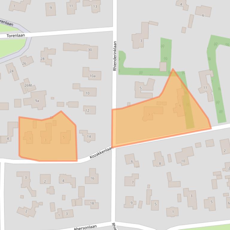 Kaart van postcodegebied 7231DJ.