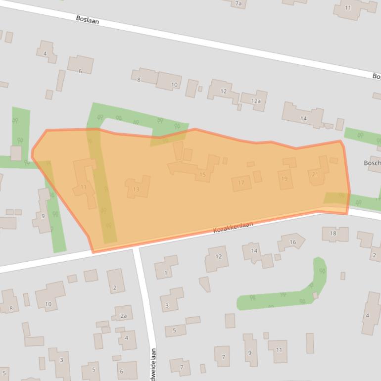 Kaart van postcodegebied 7231DK.