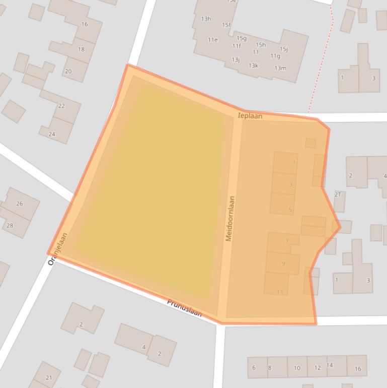 Kaart van postcodegebied 7231EL.