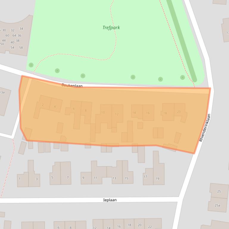 Kaart van postcodegebied 7231EV.