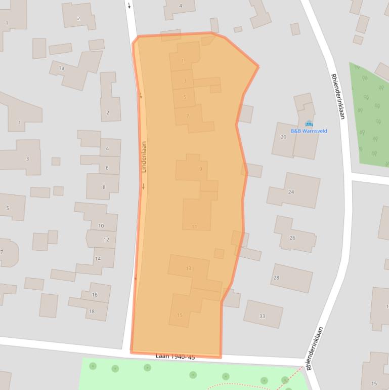 Kaart van postcodegebied 7231GA.