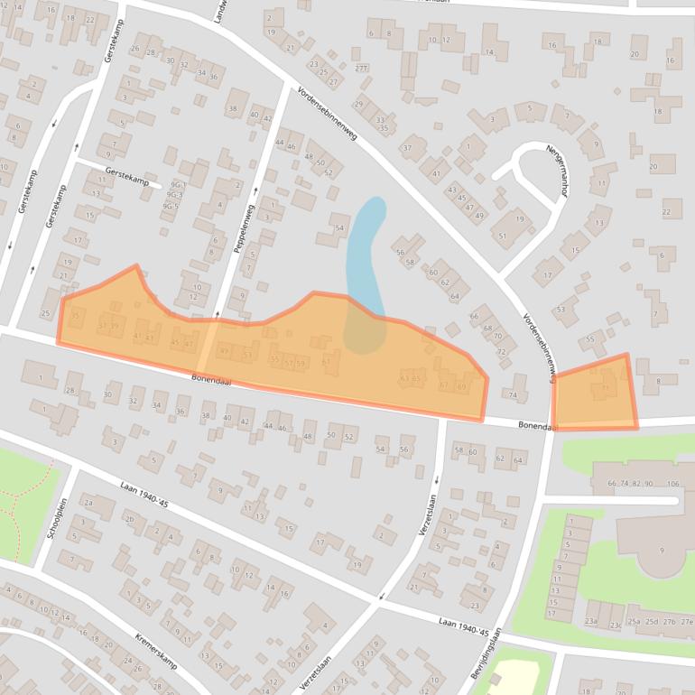 Kaart van postcodegebied 7231GE.