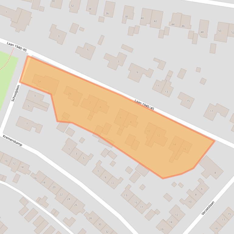 Kaart van postcodegebied 7231GL.