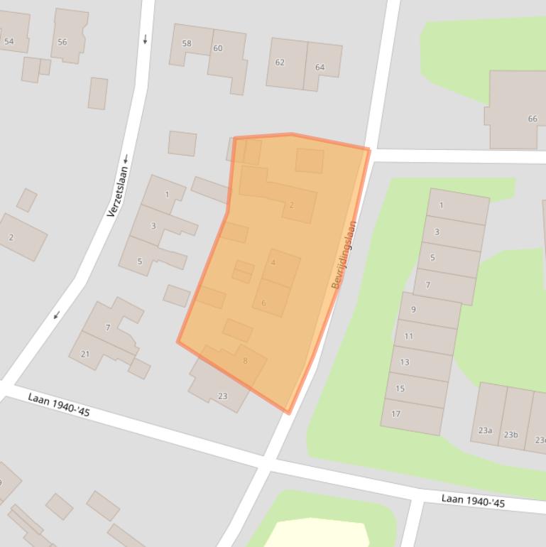 Kaart van postcodegebied 7231HC.