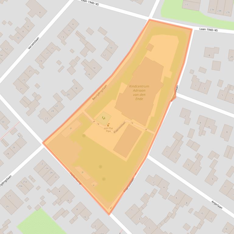 Kaart van postcodegebied 7231HJ.